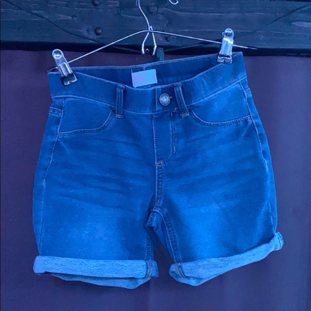 So Girls Jean Shorts